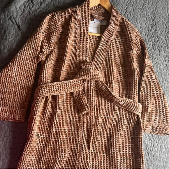Parachute Waffle Robe Color Terra Size S - Picture 3 of 8